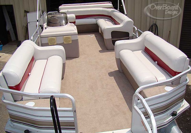 boat upholstery and rugs
